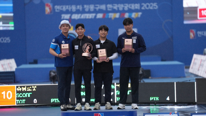  Kim Jong-ho Yang Jae-won, who ranked 1st to 4th in Jung Mong-gu Cup Compound, Han Seo-an Tae-hwan