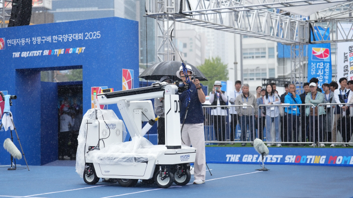  Shooting robot against the men's and women's national teams