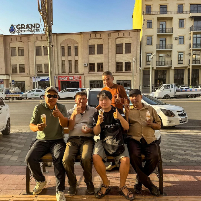 Kwak Jun-bin, married and pre-marriage pregnant, reunites with Uzbekistan's Among and Oripo