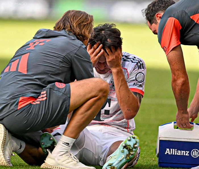 Kim Min-jae is sick, but he's going to play!Kompany, did you forget last season's Achilles nightmare