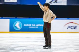 Choi Ha-bin, the rising star in men's figure skating, advanced to the final for the first time in his life as a winner of the 6th Junior GP