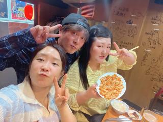 Lee Kuk-ju, you're totally in Tokyo..During the holidays, I made a comedian and model friend