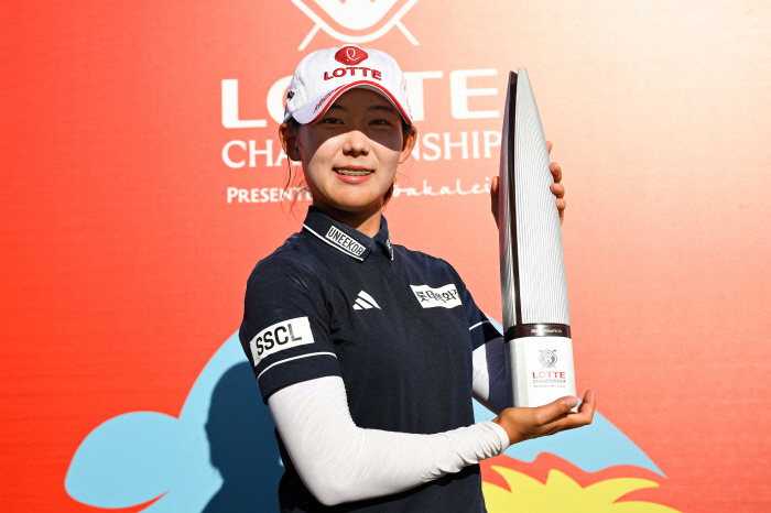 I doubted whether I could win the miracle created by the super-large accident charge leader who delighted the sponsor Lotte