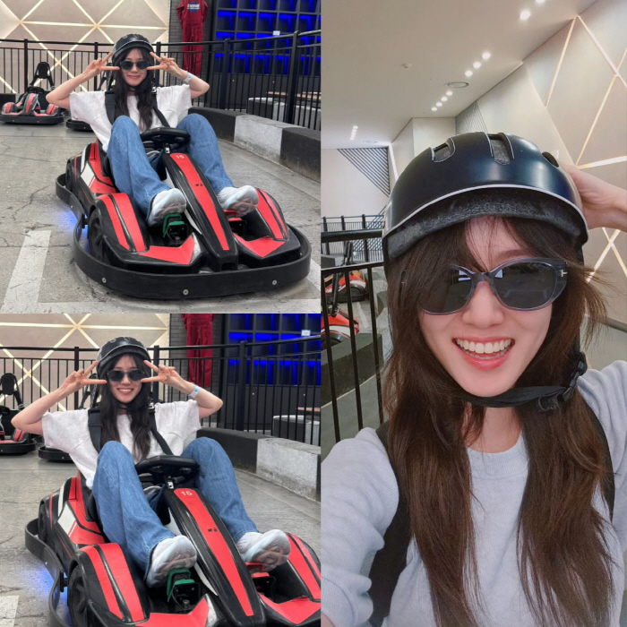 Park Eun-bin, who said hello to Chuseok, from bare-faced selfies to the beach...What's up with 'Refreshing Goddess' 
