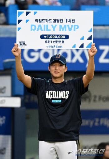  Koo Changmo, MVP of the first round of wild card!