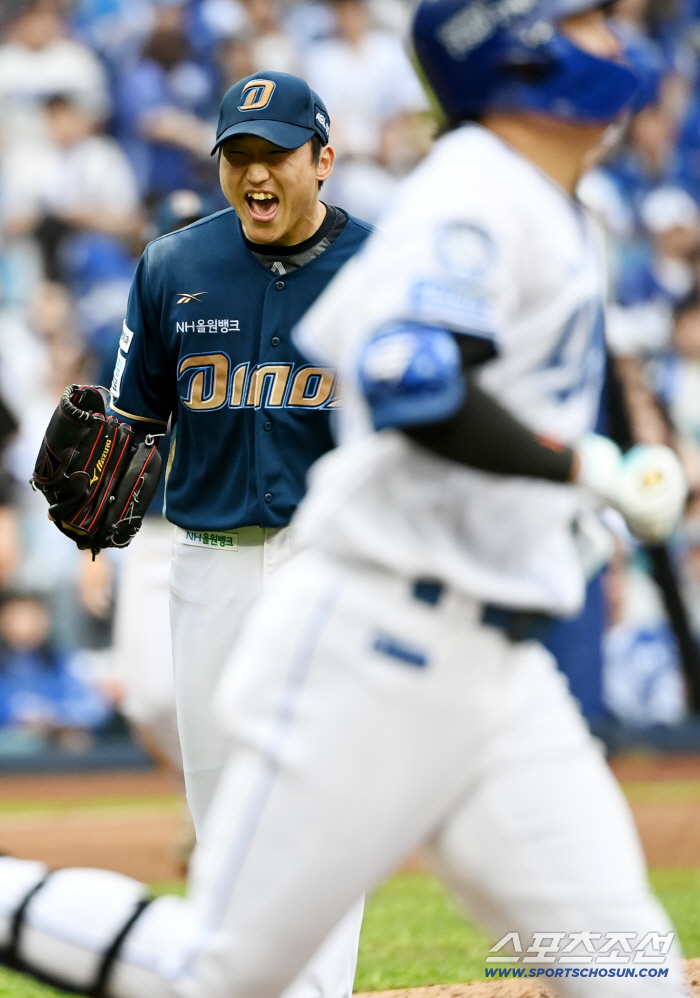  One run until the 5th inning, Koo Chang-mo's thrilling cheers!