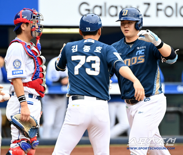 The standard of Lapak Run came outKim Hyung-joon's fly ball to left field helped the away team with a home run. 