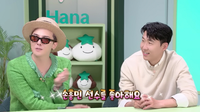 G-Dragon and Son Heung-min Show Off Close Bond