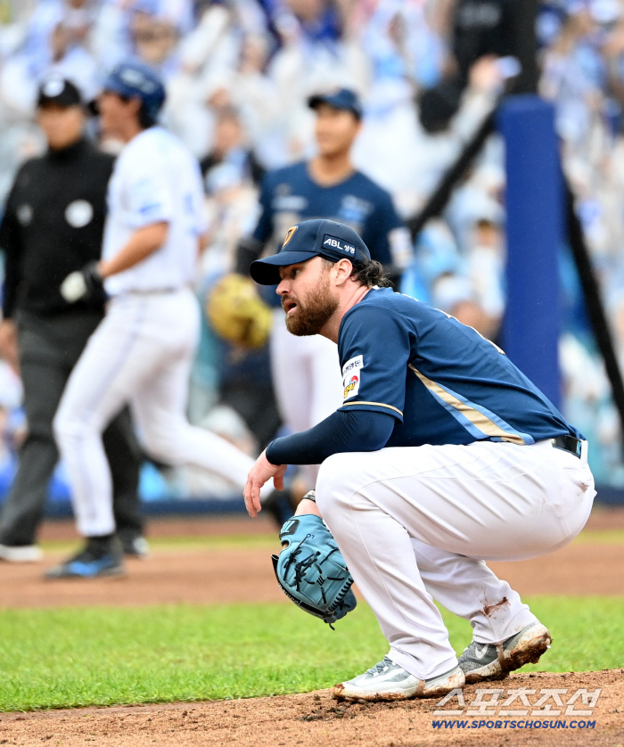 NC Autumn Shinhwa, crisis starter Logan, and shock's second consecutive run in the first inning 