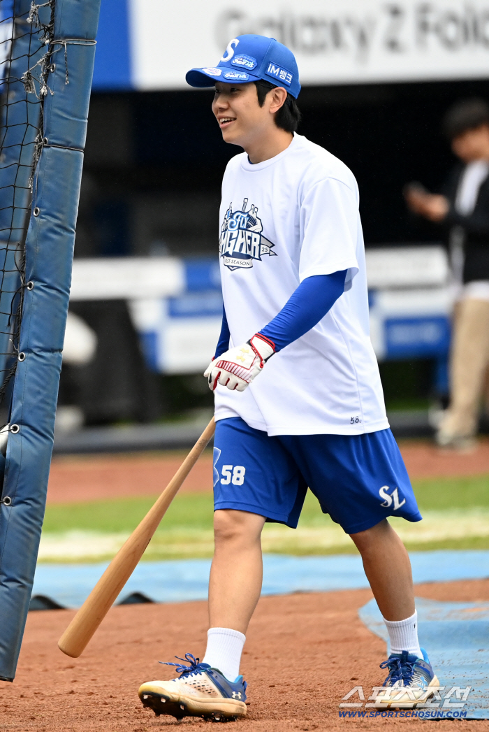  Kim Ji Chan, batting condition is good