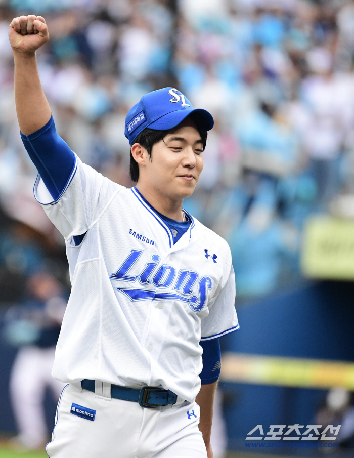  Samsung starter Won Tae-in takes responsibility for six scoreless innings