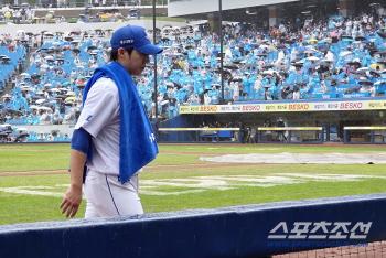  Waka's 2nd round starter Won Tae-in delayed the start of the game due to rain