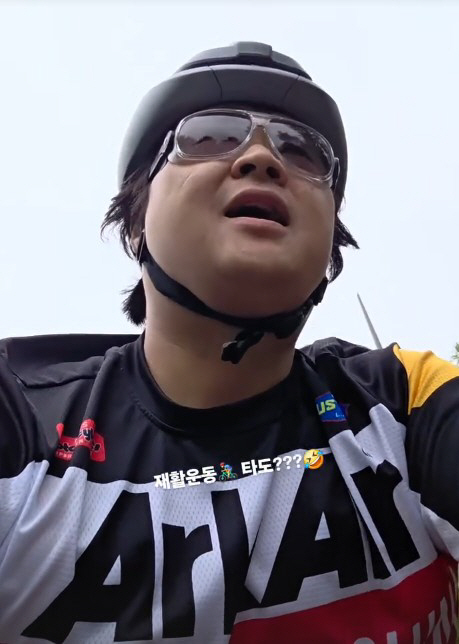Sung Won-hwan shed tears due to incurable disease pain, and then rehabilitation exercise