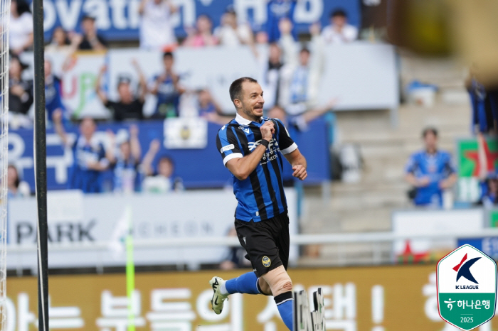 General Mugosa → Lee Min-hyuk's gap is still 10 points! Incheon crosses the 7th buoyancy line to win the 11th draw with Suwon, which has a long way to go 
