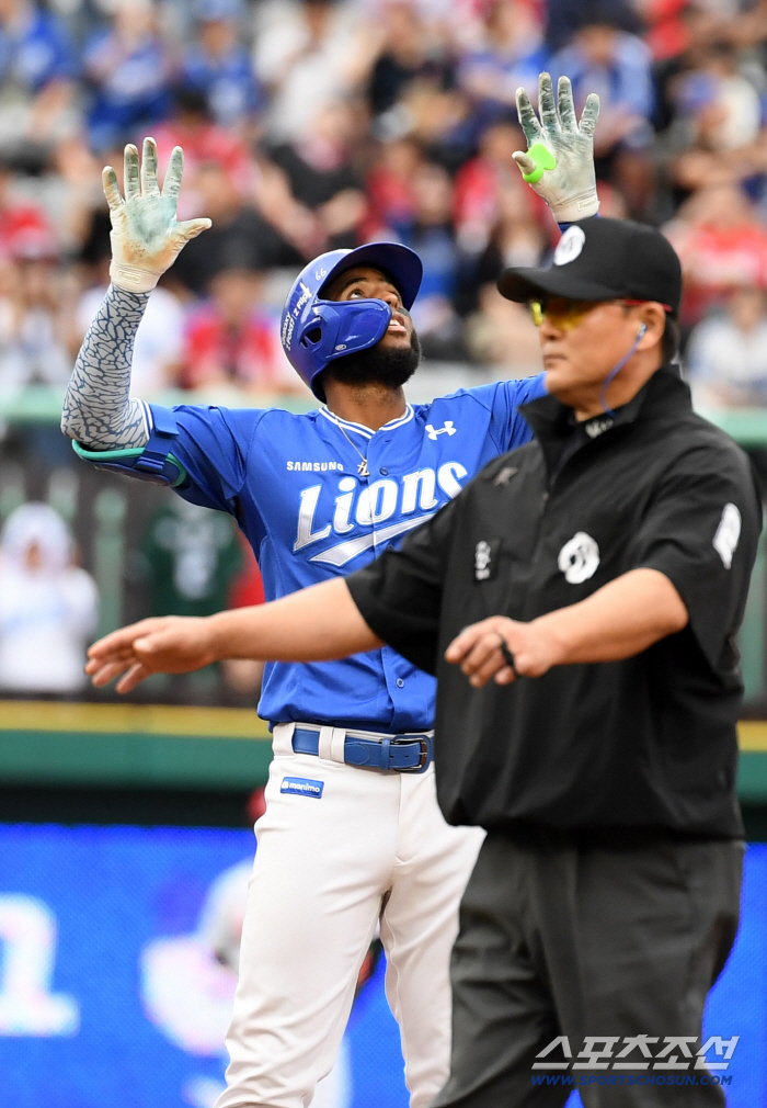 Choi Won-tae  Home Run Strike Simultaneously Resurrected Samsung's first game with a head start, Blue → 68.8% chance of meeting Hanwha, and Mi-Gung-ro in the direction of quasi-PO 