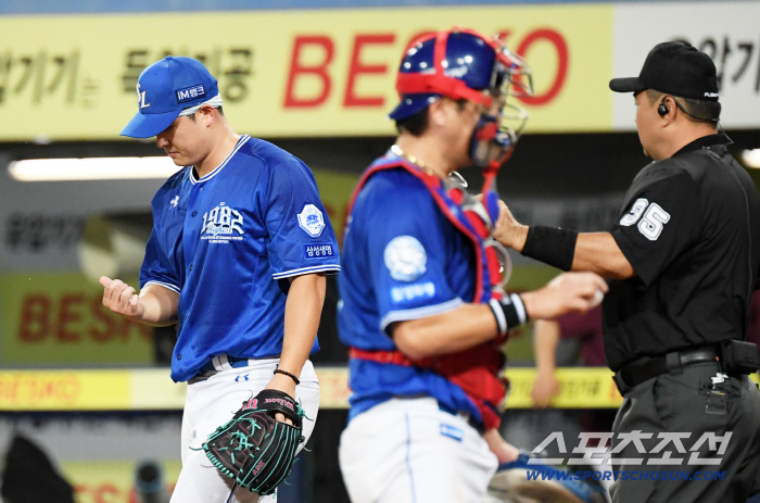 ERA 15.92 Choi Won-tae's bizarre record when starting autumn baseball, but the team is 4-2!  Are you the fairy of victory