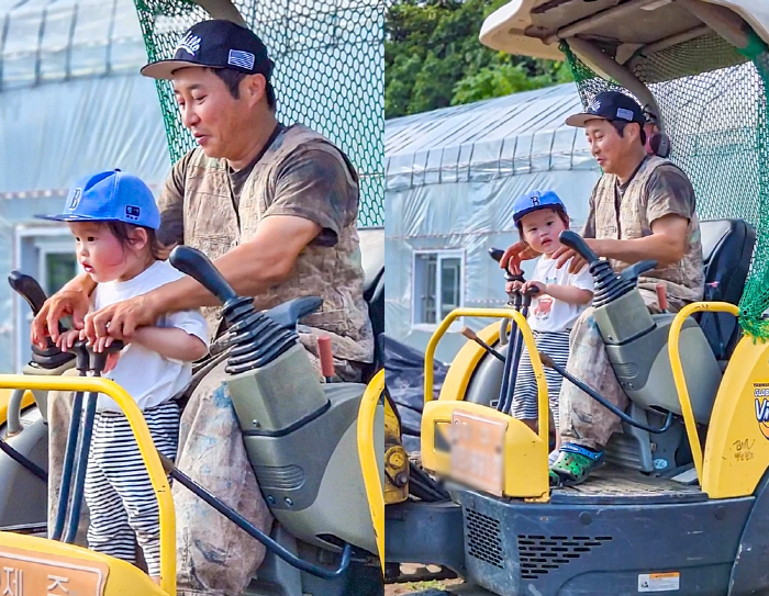 Kim Byung-man, Little Chief is born He's a great success. He's good at driving a forklift