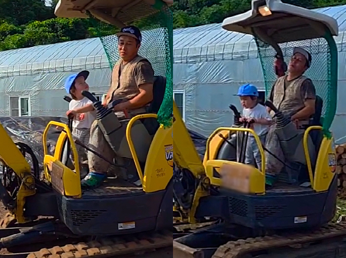 Kim Byung-man, Little Chief is born He's a great success. He's good at driving a forklift