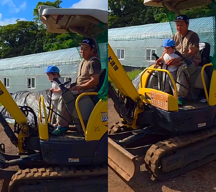 Kim Byung-man, Little Chief is born He's a great success. He's good at driving a forklift