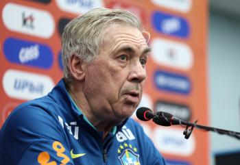  The defensive pressure and counterattack in the evaluation of veteran Ancelotti are good...Brazil's goal is to become a champion