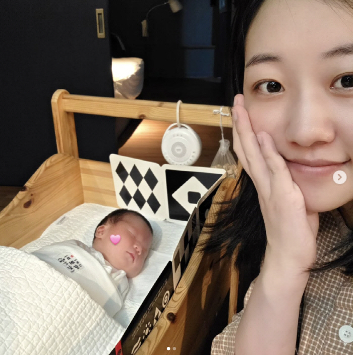 Park Bo-mi, who lost her son, is healthy thanks to her prayers for giving birth to her daughter
