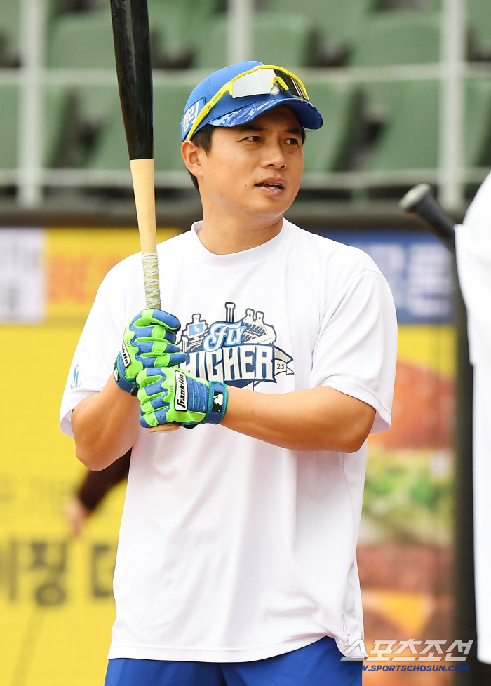  Kim Heongon wishes for a shot today