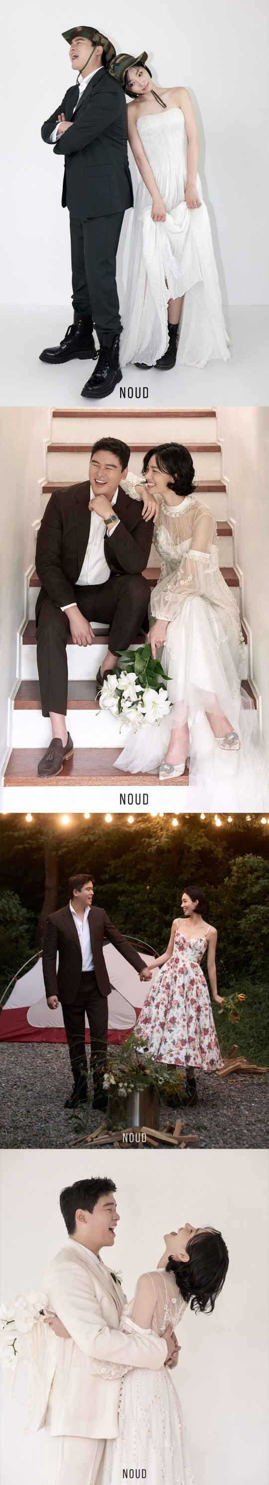 Lee Jang-woo and Cho Hye-won Share Sweet Wedding Pictorial