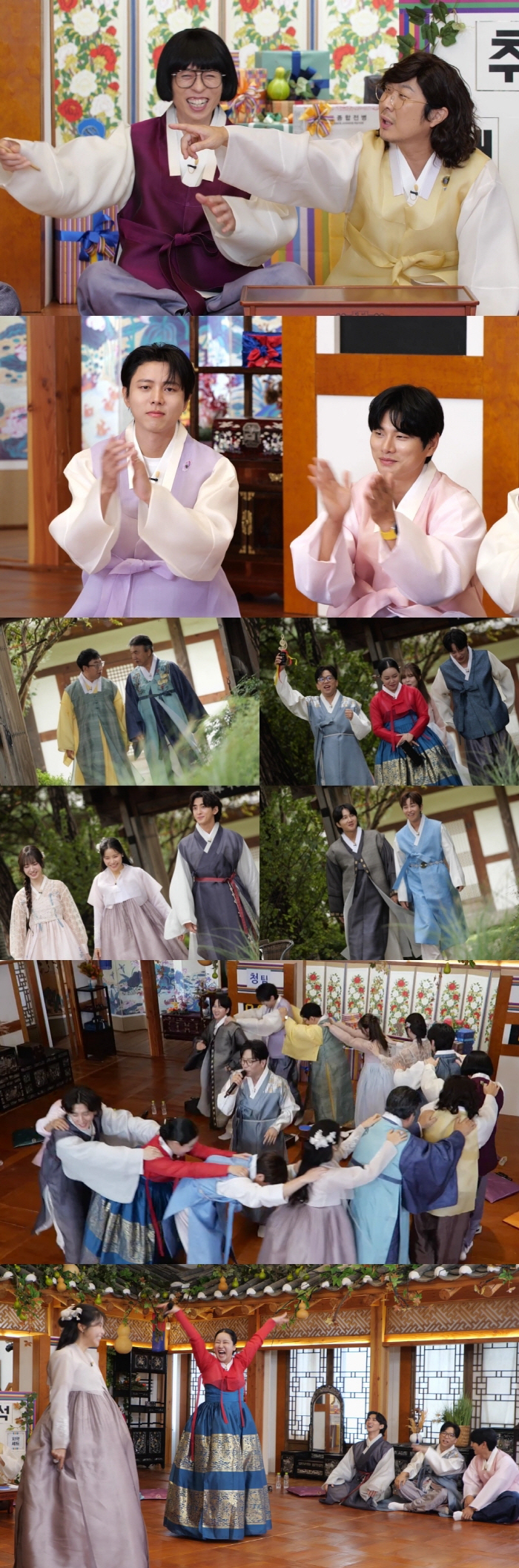 Yoo Jae-seok, you said you're very generous. You prepared Chuseok gifts for the contestants