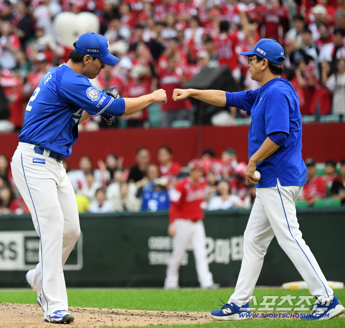  Kim Jae Yoon Choi Il-eon Coach Nice pitching