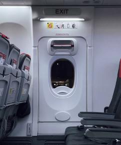 70% of the passengers who thought it was a toilet and opened the plane's emergency exit...What's the reason for the ruling?