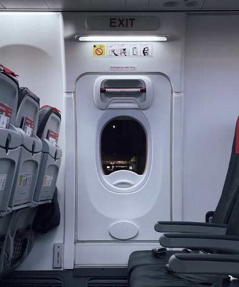 70% of the passengers who thought it was a toilet and opened the plane's emergency exit...What's the reason for the ruling?