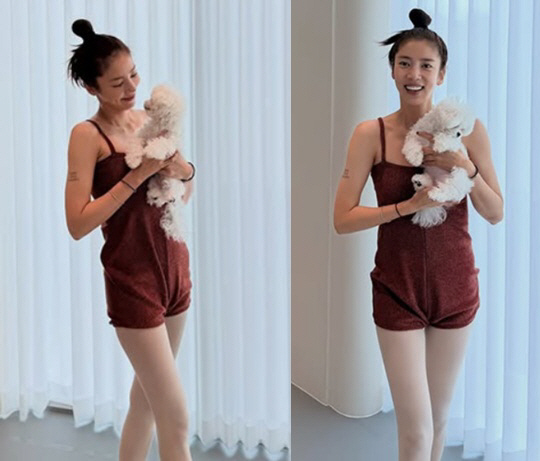 Son Dambi, you lost 19kg and you're bone-dry..Perfectly back in shape before giving birth