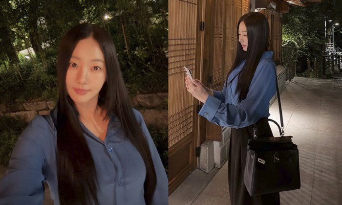 47-year-old Kim Sa-rang is 173cm tall and 49kg, but she has to do it because the diet declaration holiday is over