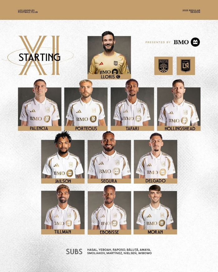 Heungmin, I can't do this without you! Los Angeles FC ends its six-game winning streak without Heungbu Duo, losing 01 away to Austin