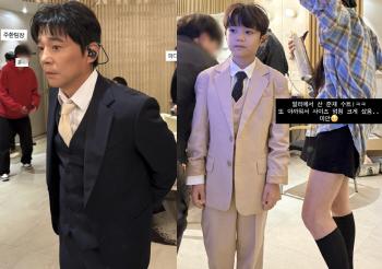 Im Chang-jung, 4th, 8 years old, handsome man wearing a suit and playing the piano, blessed being