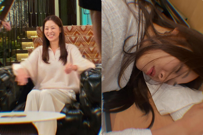 Kang Kyung-joon ♥ Jang Shin-young, the weight of a heavy breadwinner..I'm tired from kneeling down during the shoot