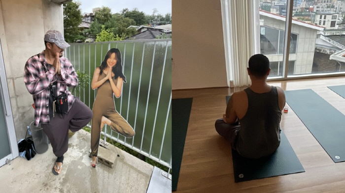 Lee Hyo-ri, a miracle yoga teacher who made a cat with a tough rapper. 