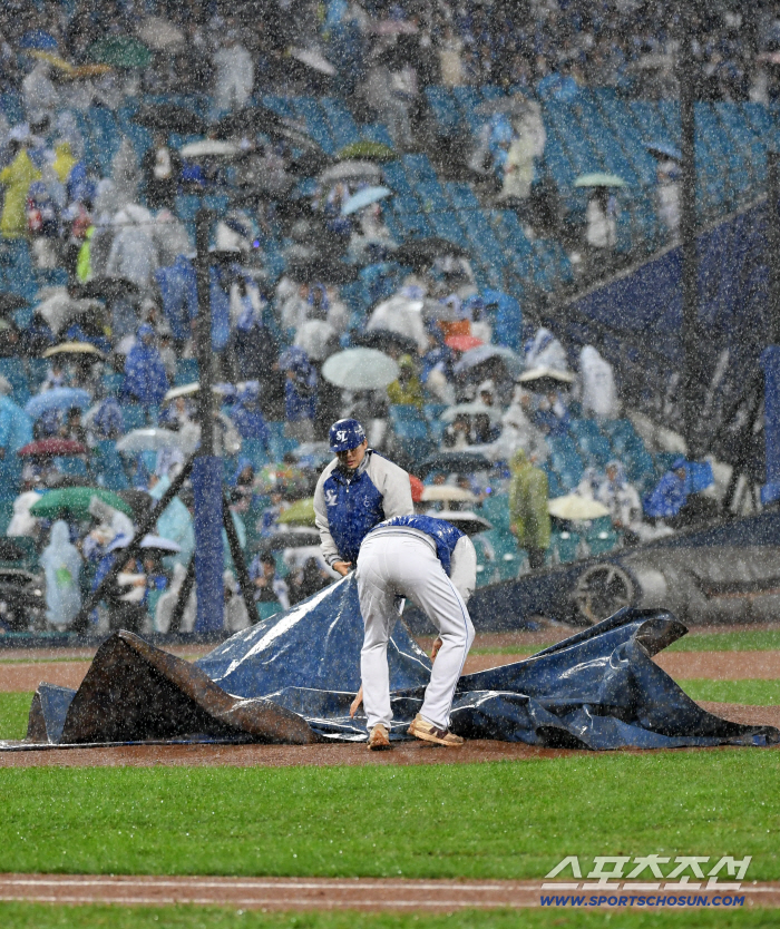  3rd round of semi-PO suspended due to autumn rain