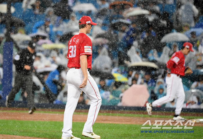  Andersen stops raining after failing to throw a few balls