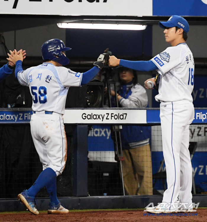  Kim Ji Chan and Won Taein, thank you for the base run