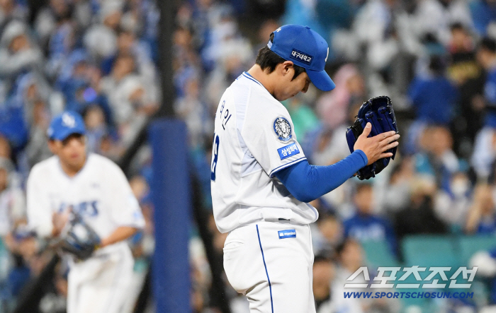  Samsung starter Won Tae-in pitched six innings of one run