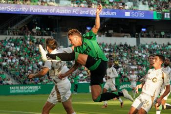 Son Heung-min's vacancy is too big. Los Angeles FC's frustrating offense in the second shot closes in the first half of 00 with Austin