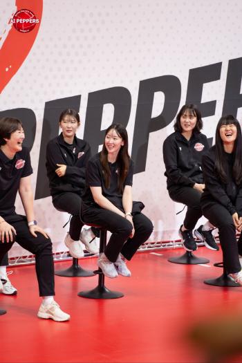Step-up this year! Pepper Savings Bank's earnest goal for the new season is Jung Jo-joon