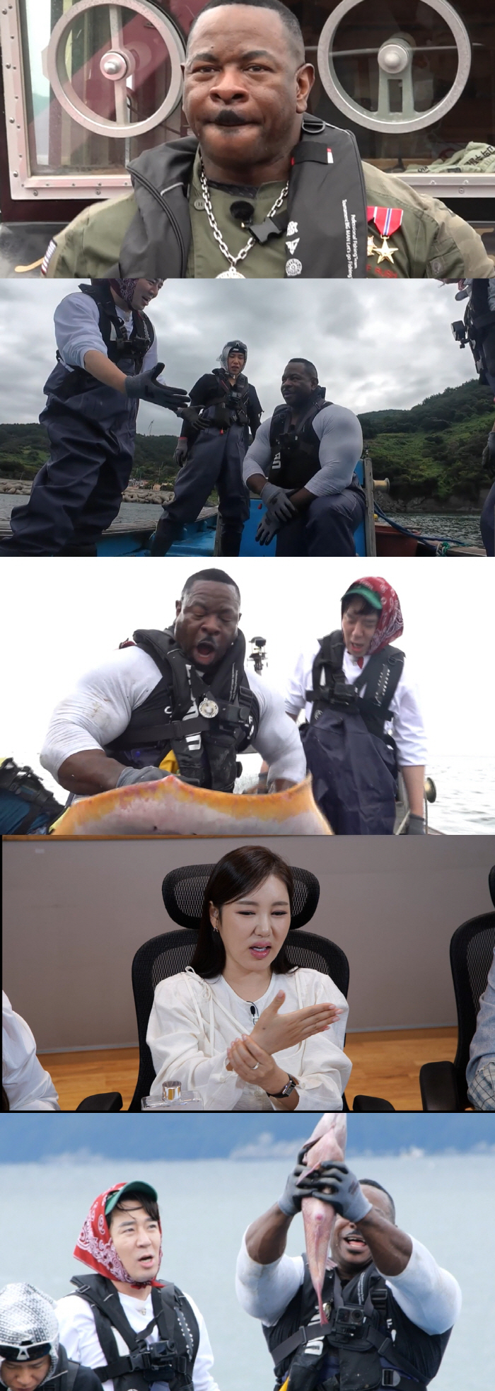 White House Chef Andre Rush Surprised Captain Of 40 Years Of Fishing...The story of the net tear (fortunately)