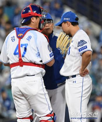 It hit me coolly Samsung's 19-year-old top prospect, who was fearless, was properly beaten, but is it better? Why?