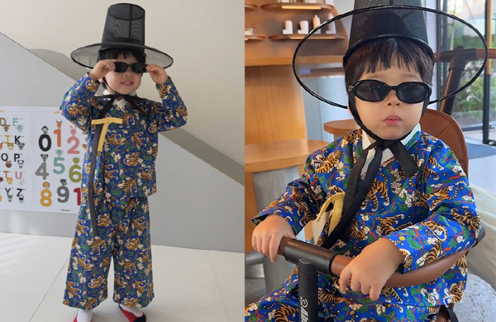 Jason Jun-beom is the third generation who enjoys watching while wearing hanbok (Hong Sun-TV)