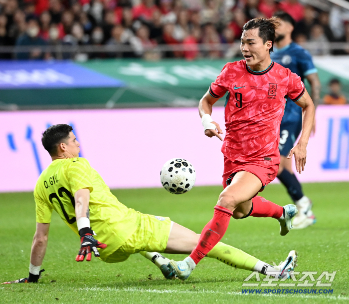 My knees are fine like this Scoring again in the national team! Oh Hyun-kyu leads 20th in the second half of the extra goal to beat Paraguay 