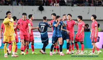  Korean national soccer team overpowered Paraguay 20