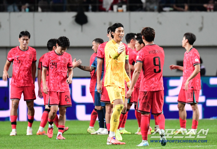  Korean national soccer team wins 20 games over Paraguay