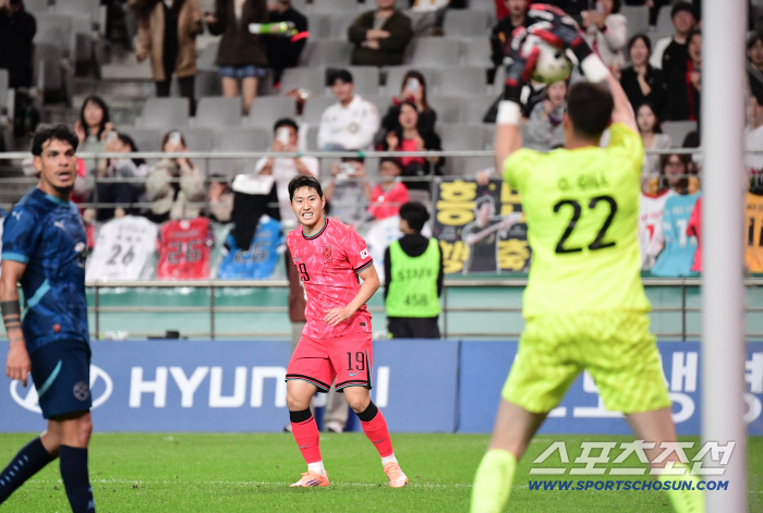  Lee Kang-in scored an additional goal, a disappointing shot